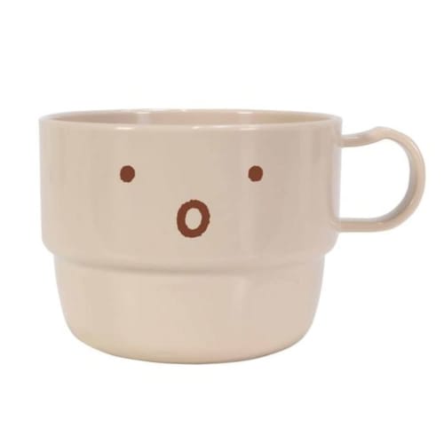 Kutsuwa Miffy Face Ladies Lunch Series Plastic Cups, Set of 3, MF751, Made in Japan