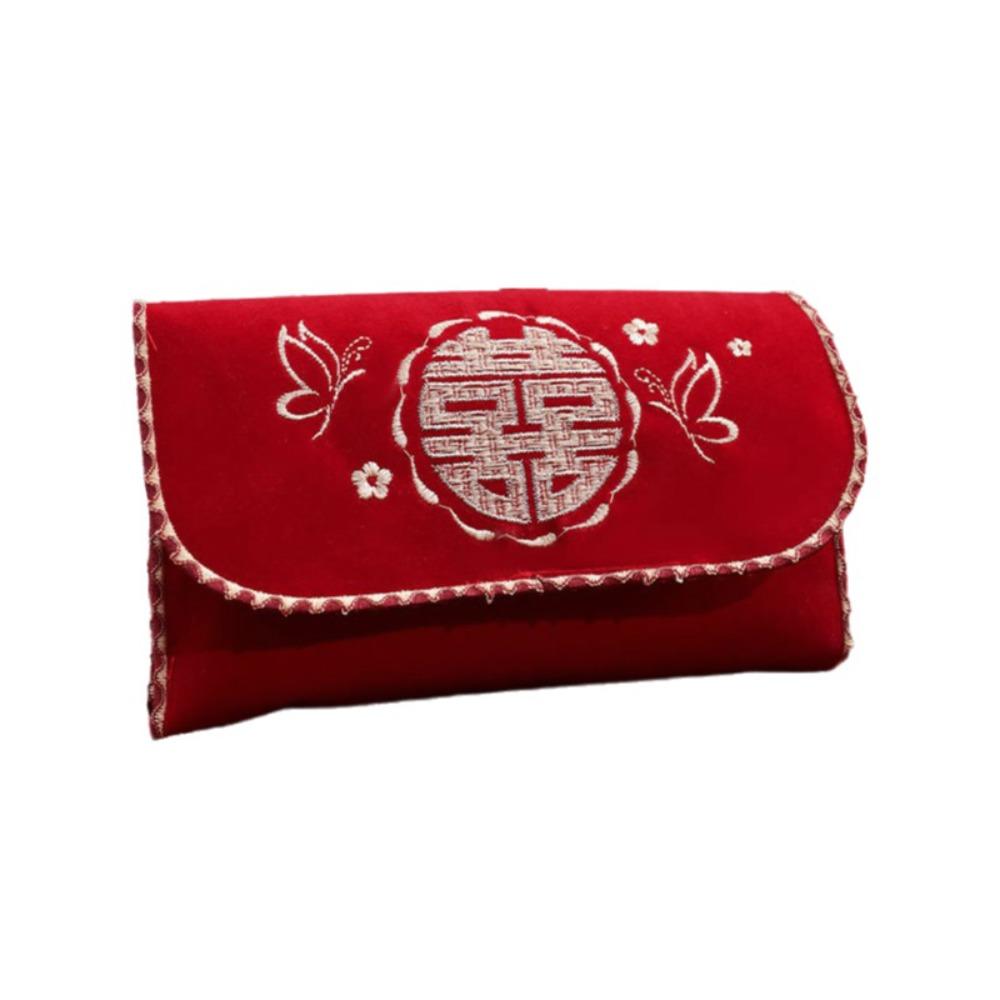 Luxury Big Red Envelope Traditional Ten Thousand Yuan Red Envelope  Gift Giving
