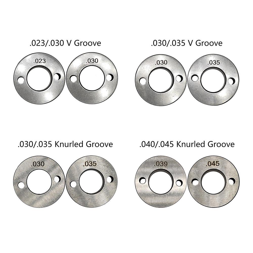 Roll Drive Roller Fittings Replacement .023 .030 .035 .040 .045 Bearing Steel For ES AB Mig Welder High Quality