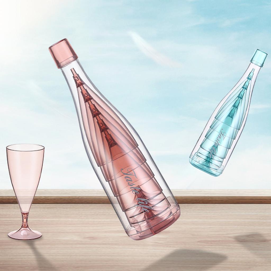 Praktická sada pohárů odolná proti pádu a vysoká stabilita pobaví hosty