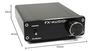 FX-AUDIO- FX-502J [Schwarz] TPA3116 50W x 2ch Integrierter Verstärker