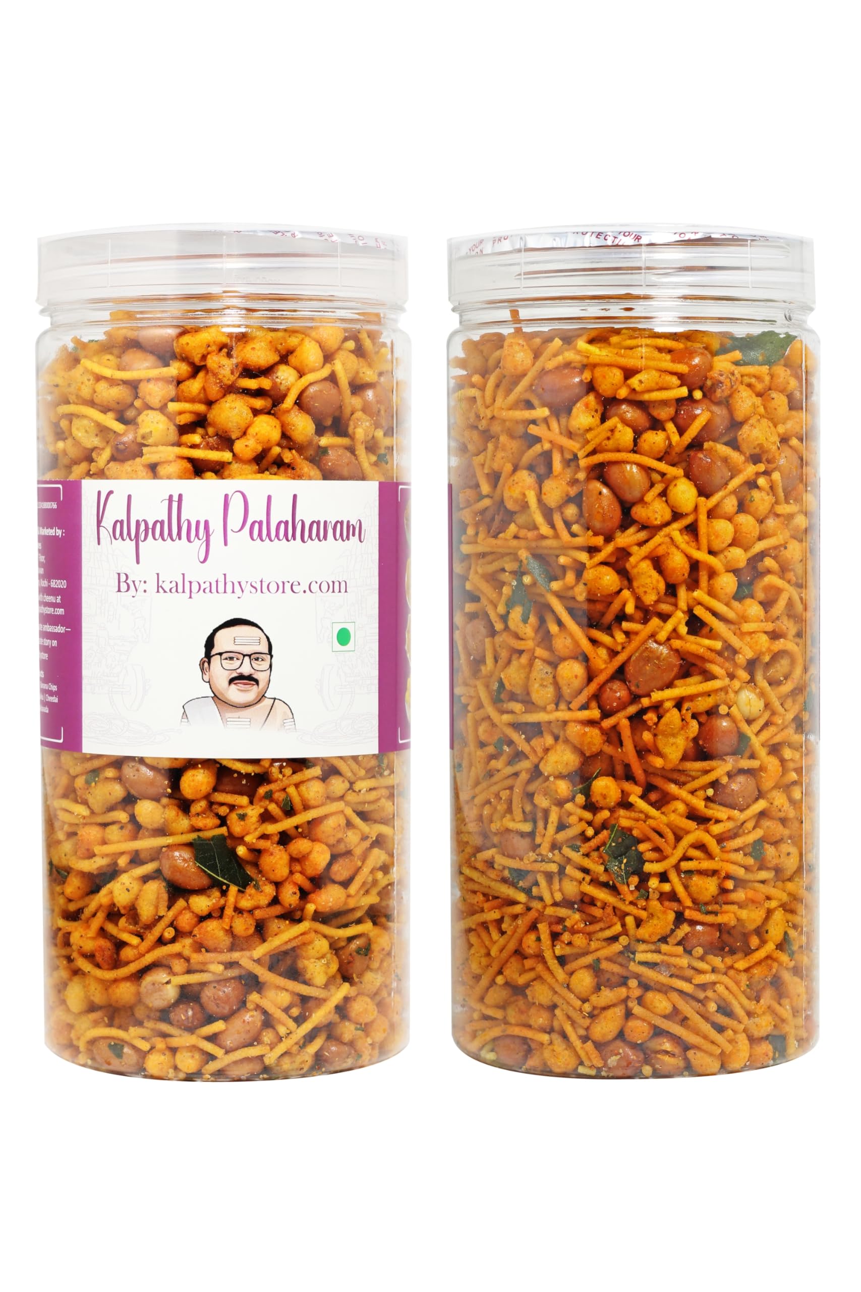 KalpathyStore Kerala Mixture | Traditional Spicy South Indian Snack | Crunchy Tea-Time Mix | 300g Pack