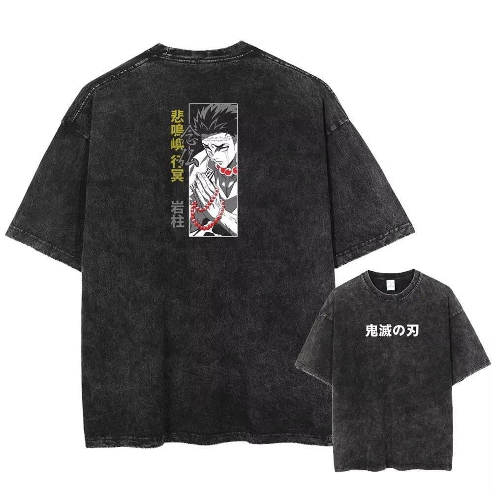 Demon Slayer Kyoumei Anime Manga T-Shirt Tee Undershirt 100% Cotton Cotton S