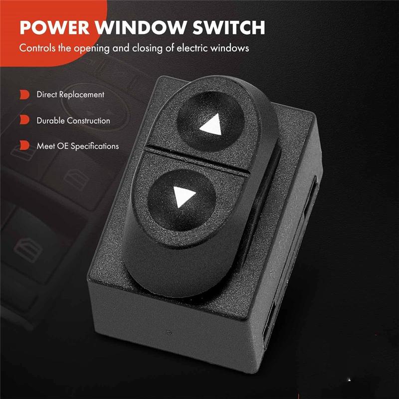 

Power Window Switch E6DZ14529C DWS131 For Ford Mustang Ranger Bronco F-150 F-250 F-350 E-150 E-250 E-350