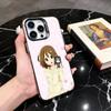 K-K-ON Music Y-Yui H-Hirasawa-yh  Phone Case For iPhone 17,16,15,14,13,12,11 Plus,Pro Max,XS,Colorful Silver Black Cover