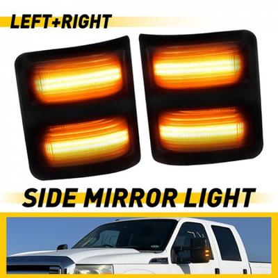 Smoked LED Side Mirror Marker Light For 08-16 Ford Super Duty F250 F350 F450 EOA