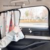 Cute Cartoon Car Sunshade - Heat Insulating Window Curtains for Summer