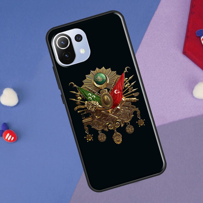 Osmanisches Reich Wappen Hülle Für Xiaomi 14T Pro 11T 12T 13T 13 14 Ultra POCO X7 Pro X3 X5 F3 F5 F6 M6 X6 Pro Hülle