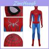 Cadılar Bayramı Kostümü İçin Polyester Kumaştan Örümcek Adam 4 Cosplay Tulum