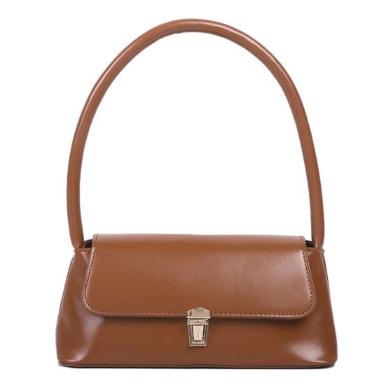 Retro Shoulder Bag Small Women Underarm Shoulder Hobo Handbag Purse for Mobile светло-коричневого