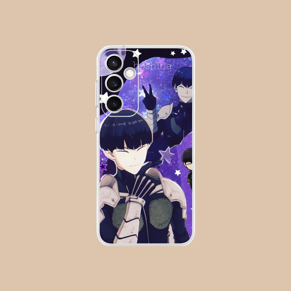 Kaiju No.8 Hoshina Soshiro Phone Case for Samsung Galaxy S25 S24 S23 S22 S21Plus FE Ultra Clear Colorful Cover Cover Pretty