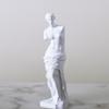 Vintage Artwork Sketch Plaster Resin Art Figurine Broken Arm Venus Statue  Living Room