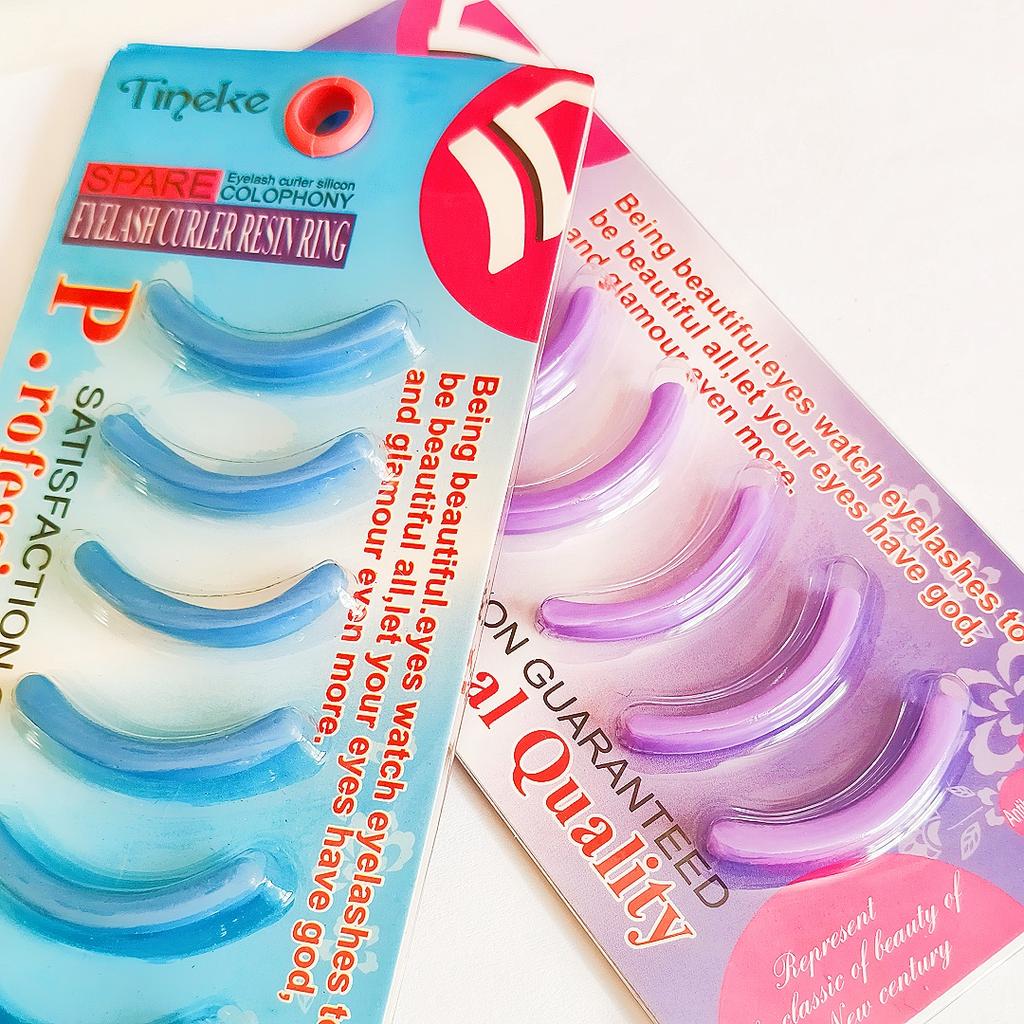 Eyelash Curler Replacement Rubber Strips / High-Elastic Silicone Replacement Inserts (Eyelash Curler Pads)