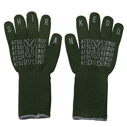 

DOD (D.O.D.) Atsui No Ikeru Silankedo Khaki Heat-Resistant Gloves for BBQs and Bonfires, Aramid, Non-Slip, One Size Fits Most (GL1-778-KH)