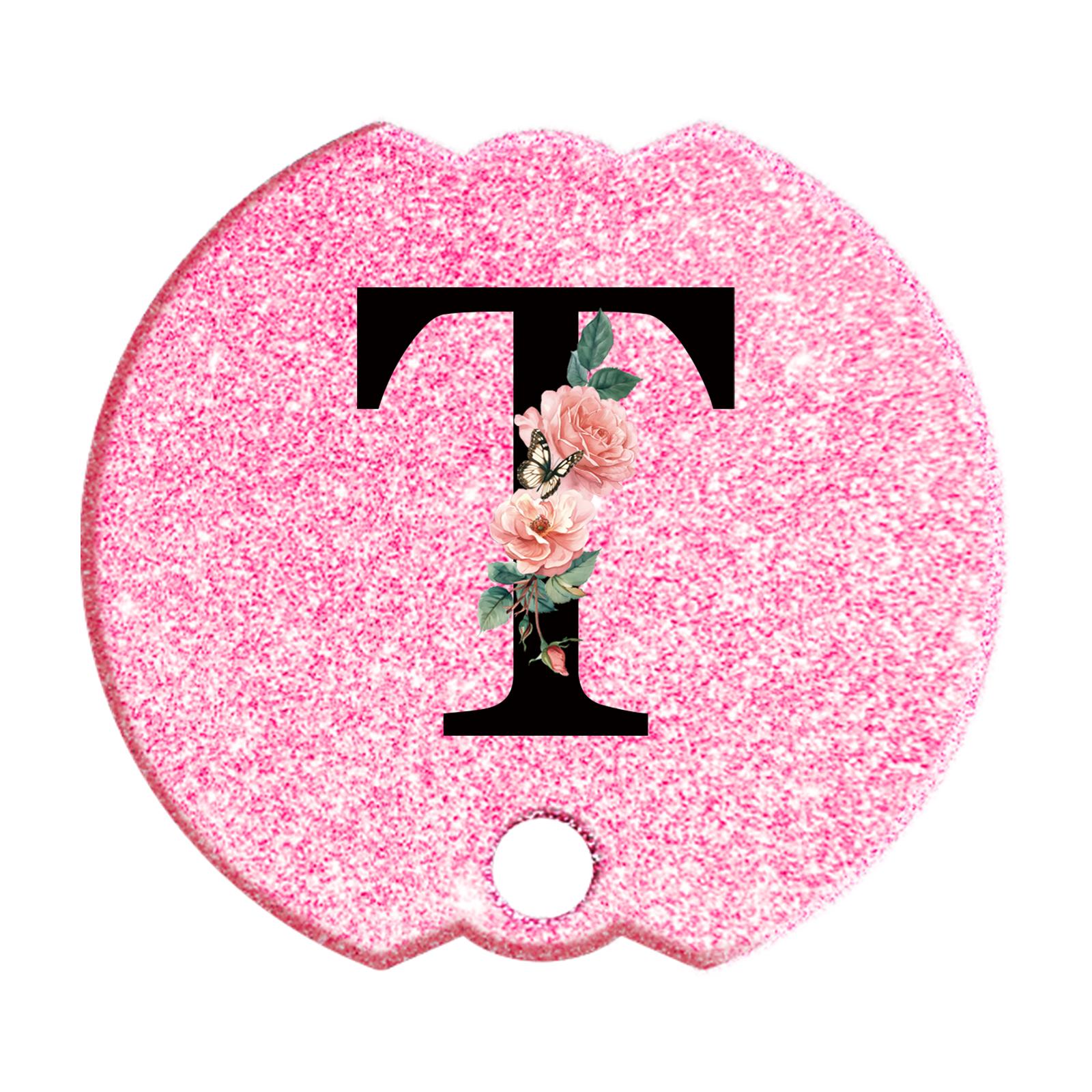 

40 унций Персонализированные стаканы Stanley Именные таблички для стаканов Stanley Крышка для чашки H2.0, Топпер для крышки чашки Круглая табличка с именем и идентификатором Блеск