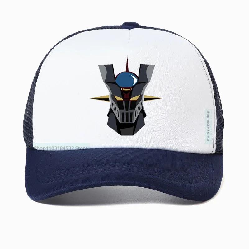 Unisex summer Dad hat Anime Mazinger Z baseball cap Für Männer Design Kurzarm Mode Benutzerdefinierte Plus Cartoon Camiseta hats