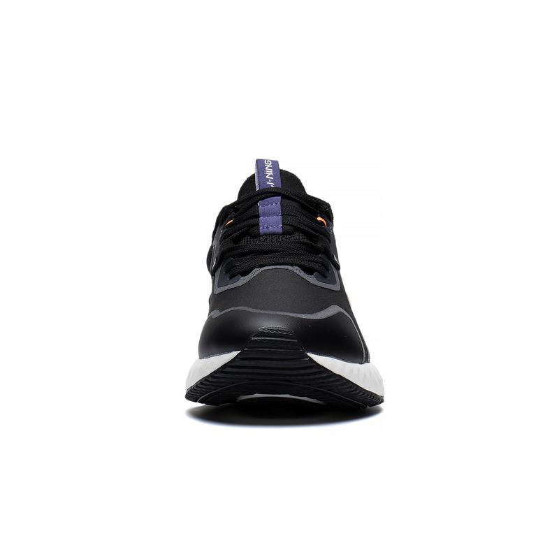 Li-Ning Comfortable Minimalist Low-Top Running Shoes Women Sneaker Black AGLS220-1