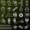 Transparent Fish Tank Water Pipe Acrylic Tube Fittings Elbow Joint Duck Bill Water Outlet Aquarium Accessries Rain Shower Outlet