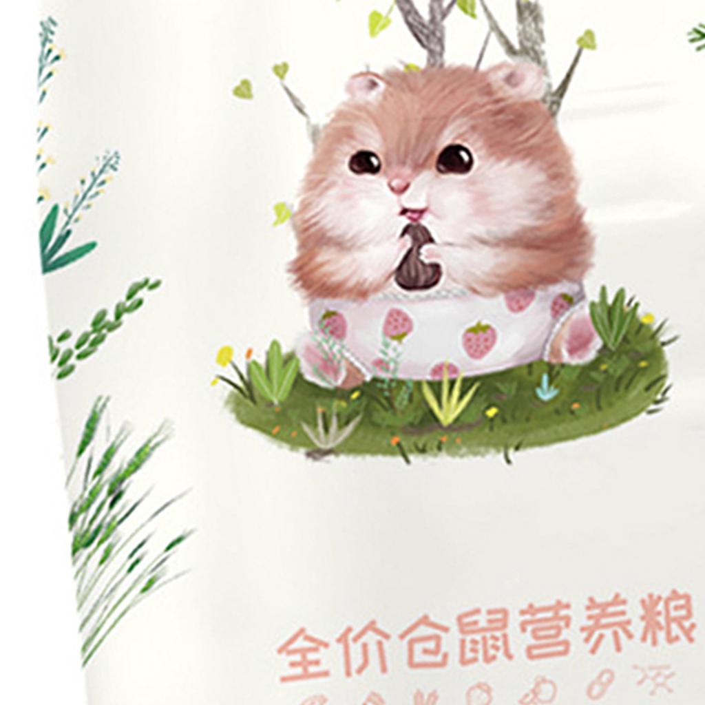 Hamster Food Balanced Nutrition Freeze Dried Hamster Feed for Hamster Hedgehog Syrian Hamster Fancy