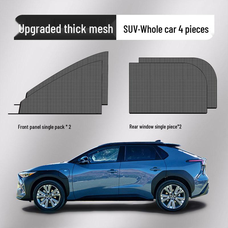 Car Anti-Mosquito Window Sunshade and Insect-Proof Net