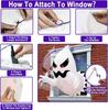 1.4m Halloween Inflatable Ghost - Horror Window Decoration, Foldable Scary Balloon for Outdoor Garden Party Fun