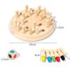Chess Matching Game: Family Board Games for Kids and Adults, Preschool Learning Educational Toys, Birthday Gift for Boy Girl