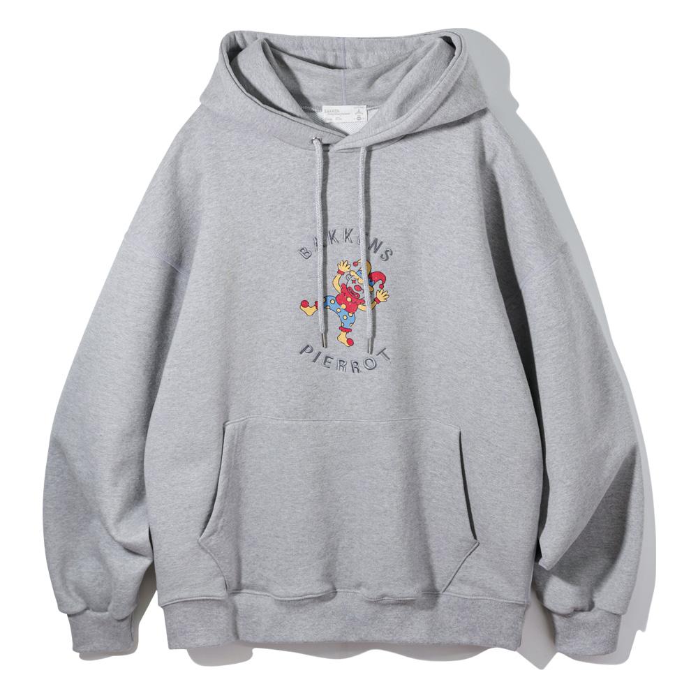 Толстовка Baken Pierrot Bk6985_Серый Melange Gray/1