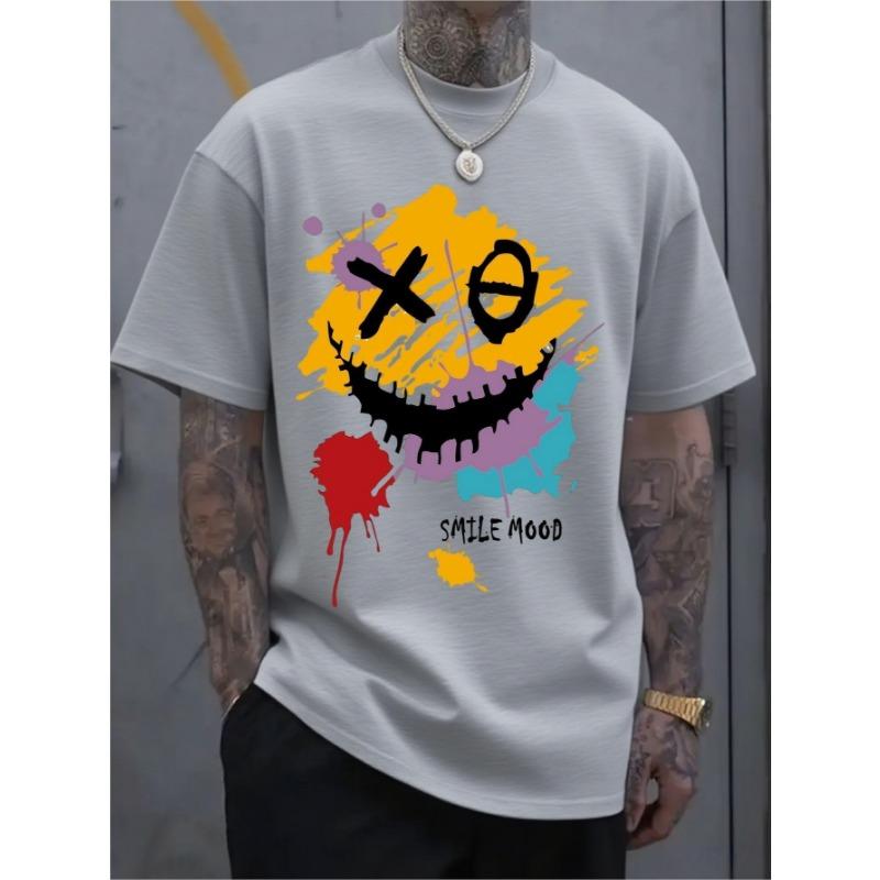 Men's Fashionable Round Neck T-shirt