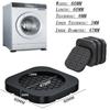 4/8PCS Washing Machine Anti Vibration Pads, Universal Fit for Refrigerator Dryer Furniture, Anti-Slip Rubber Feet
