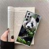 Panda Baby, Giant Panda Family Phone Case For Samsung Galaxy S25 Edge S24 S23 FE S22 S26 Ultra S21 S20 S10 Plus Capa Soft