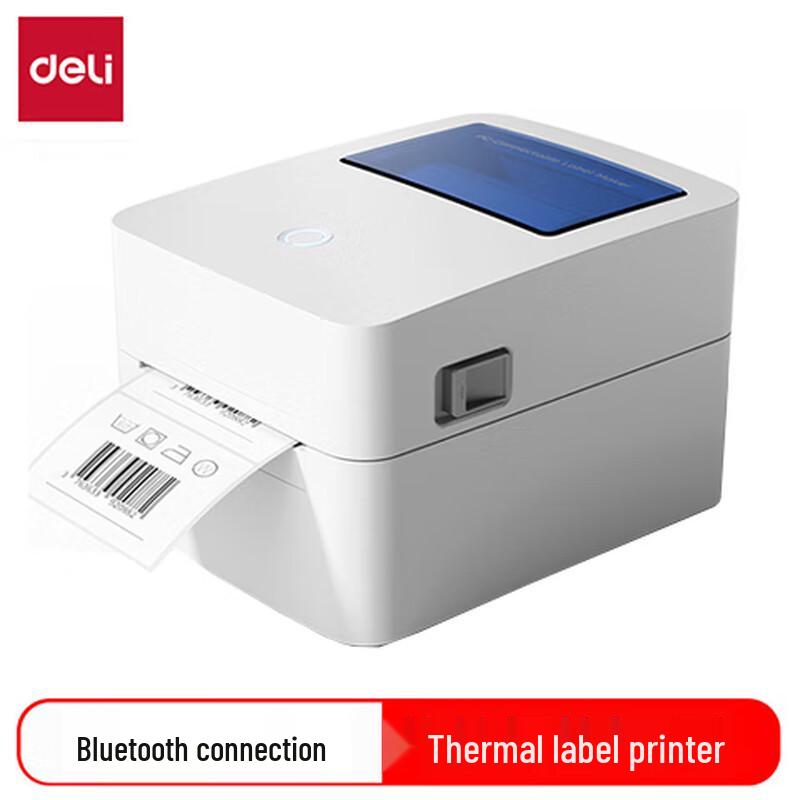 Deli GE130W Thermal Label Printer CN plug (adapter included)