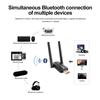 USB WiFi Adapter 5G&2.4G 5dBi Antenna Bluetooth 5.4 Adapter for PC Computer Windows USB Ethernet Network Card WiFi Dongle