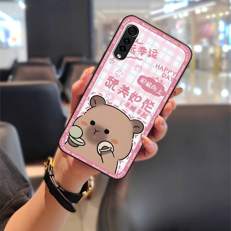 Soft Case Anti-knock Phone Case For LG Velvet 4G/5G Shockproof Full Wrap Protective Cute Dirt-resistant Durable Silicone