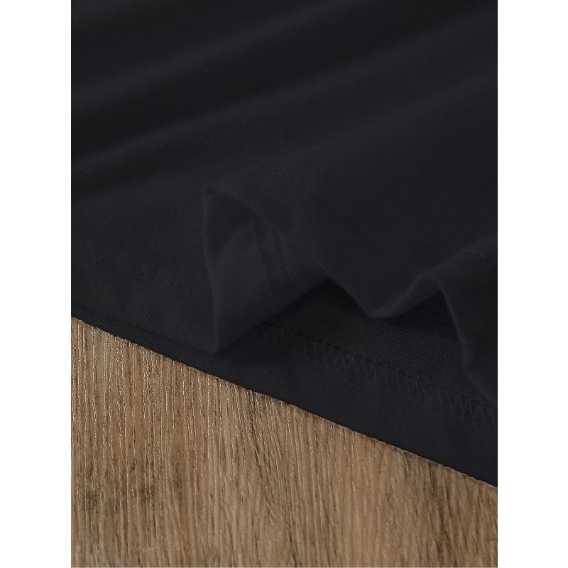 Women Black T-Shirt White Daisy Falling Heart Petals Print Round Neck Short Sleeve Soft Casual Valentine Floral Graphic Tee Top