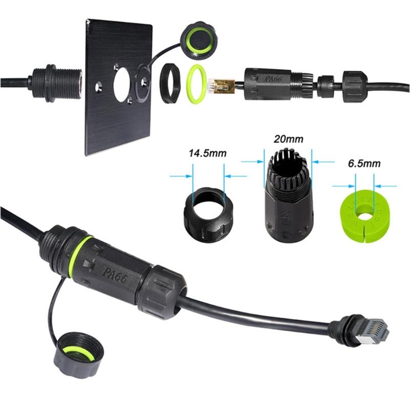 Networking Adapter Cable For Gen3 Mini Satellite To RJ45 Conversion Efficient and Waterproof