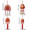 Red Chinese New Year Decoration Embroidered Spring Festival Decorations  Spring Festival