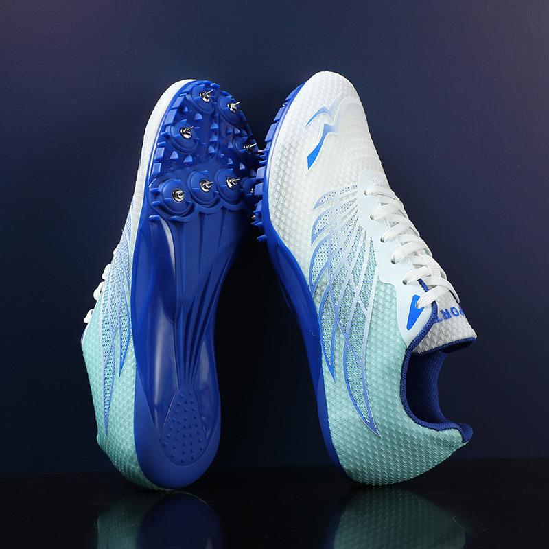 2025 Low-top Spike Shoes Medium and Short Running Shoes Male and Female Students Long Jump Track and Field Entrance Examination Sports Competitio