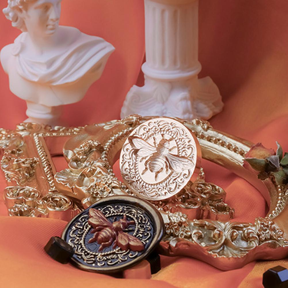 New Sealing Wax Stamp Vintage Flower Lily Tulips Seal Wax Stamp Christmas Wax Seal Stamps For Wedding Invitation Scrapbook Decor