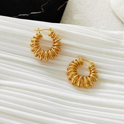 Kshmir 2022 New Spring Geometric Earring Creative Fashion Earrings Temperament Fashionable Earrings Jewelry Accessories Gift