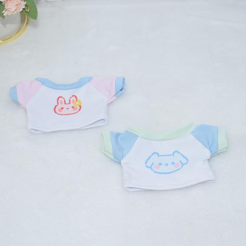 Oblečení pro panenky: 20cm Kreslené Hvězdy Tričko Bavlna Ležérní Oblečení pro Oblékání