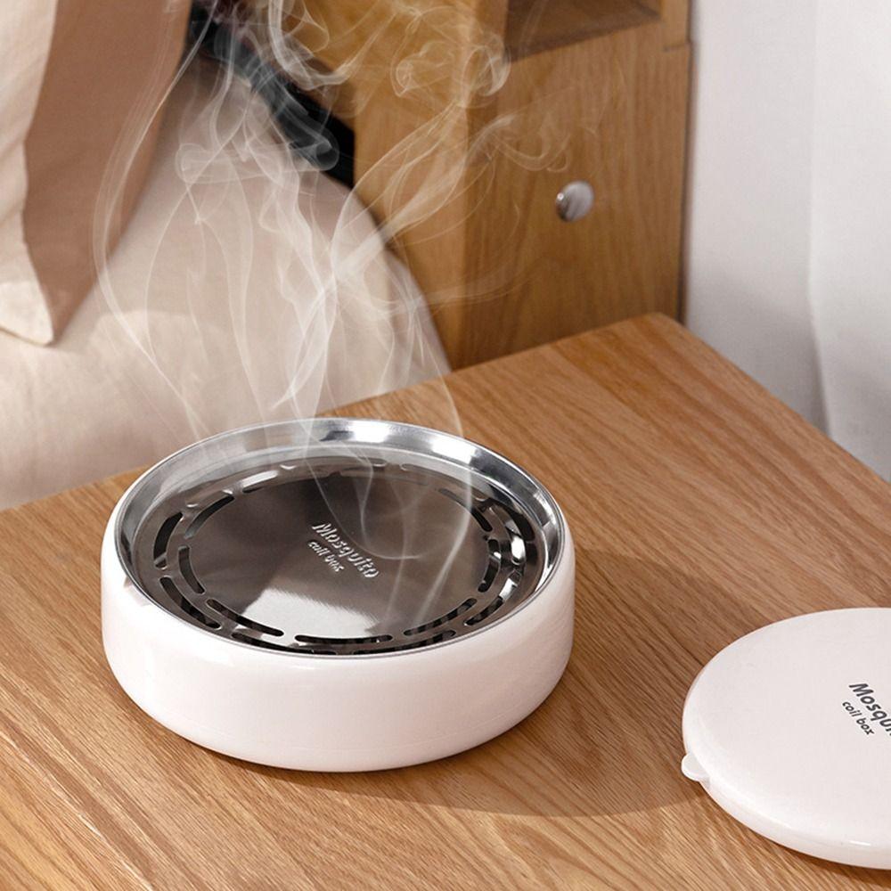 With Tray Mosquito Coil Holder Anti-Mosquito Useful Mosquito Repellent Safe Design Mosquito Incense Rack for Mosquito Control