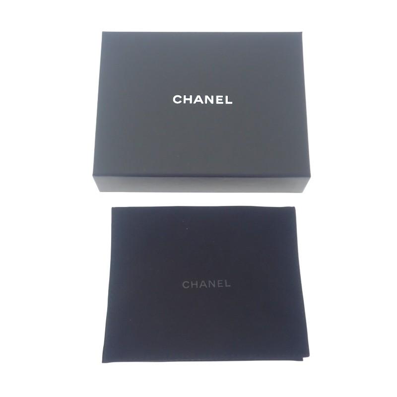 CHANEL  AP0230_B13639 Tri-fold wallet So Black lambskin Women