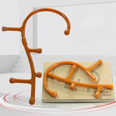 Back Buddy Massagegerät Triggerpunktwerkzeug Rücken Handheld Massagestab Nacken Rücken Handheld Manuell Selbst Stock Muskelknotenentferner