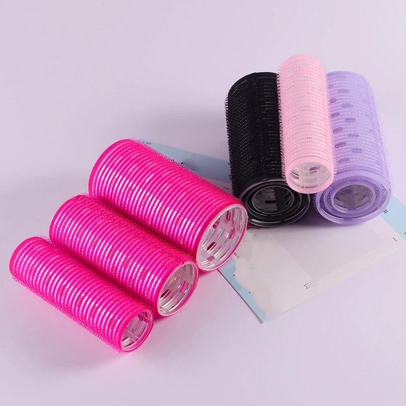 1Pcs No Heat Hair Waver Bangs Self-Adhesive Hair Curlers For Women Makeup Styling Curling Tools Hair Rollers Curlers