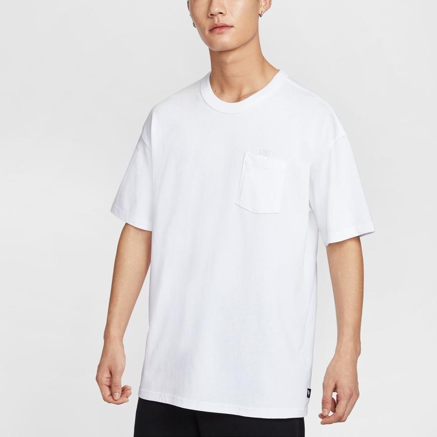 New Nike T Shirts Men's White DQ9296-101