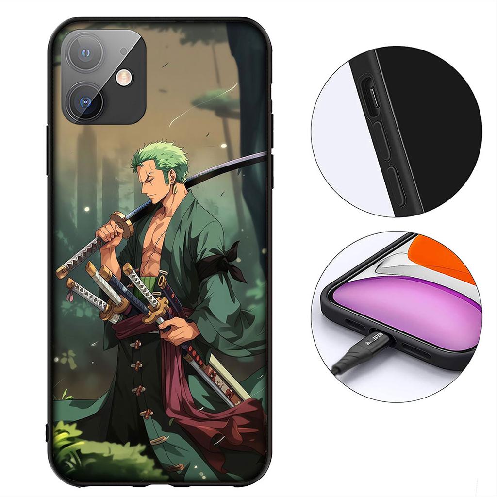 Sanji Roronoa Zoro ONE PIECES Luffy Phone Case for Samsung Galaxy Note 20 9 10 S8 S10 Lite S9 Plus A54 A53 A21S S10E A17 Cover