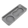 Coffee Tamper Mat Silicone Tamping Pad for Portafilter Tamper Distributor Brush Puck Screen Water Proof Heatproof Tamp Station for Counter