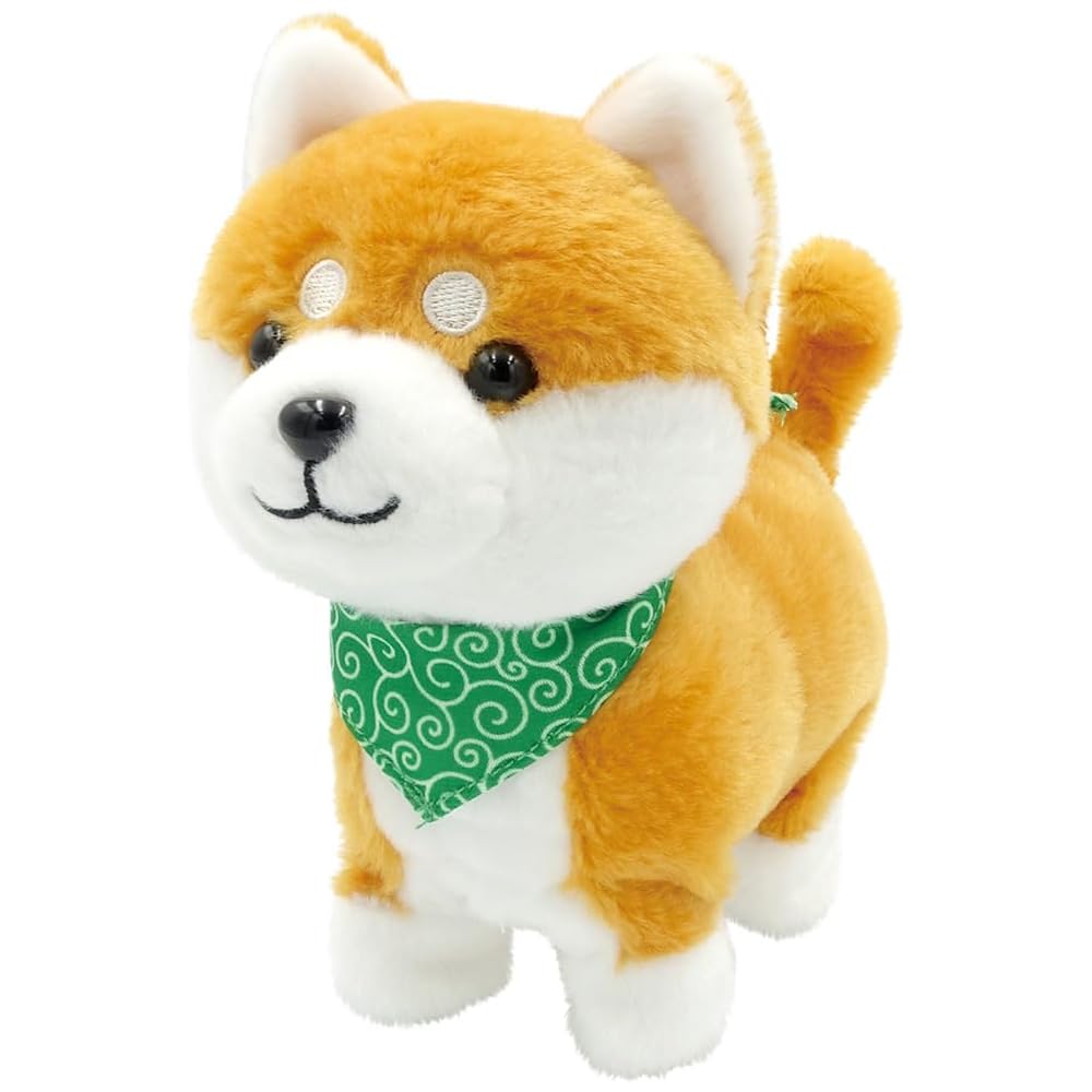 Manemane Tokotoko Series Manemane Tokotoko Bean Shiba Plush Toy 2708 008