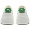 Anta Jelly Shoes 2 Versatile Casual Breathable Lightweight Increased Height Low Top Skate Shoes Women Sneakers White Green 122528032-1