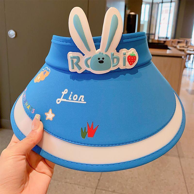 

1PC Children s Sunscreen Hat Summer Empty Top UV Protection Baby Sun Hat Breathable Girls Cartoon Sun Hat